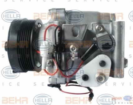 Saab A/C Compressor 351134671 - Behr Hella Service